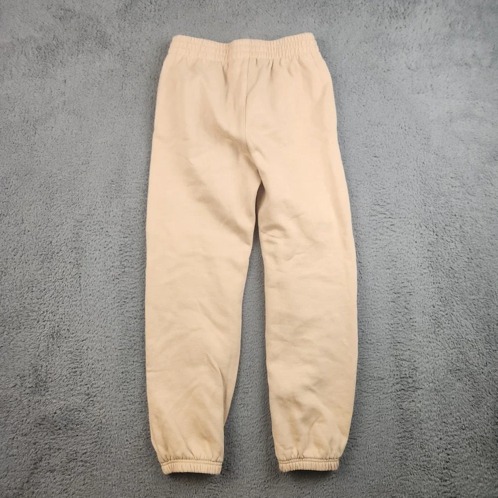 Russell Wilson Nike Big Boys Joggers Large 12-13 Tan 3Brand Sweatpants Athletic